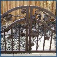 Courtyard Gates, Garden Gates Atlanta